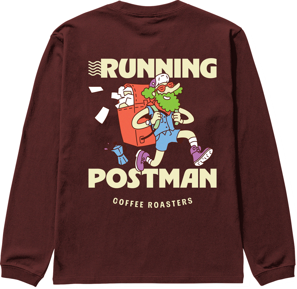 Running Postman Long Sleeve Tee